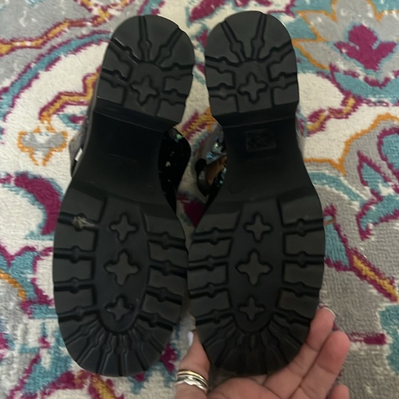 Miista Made In Spain Speckle Black Glitter
Iridescent Platform Sandals-Size 39 - Picture 4 of 14